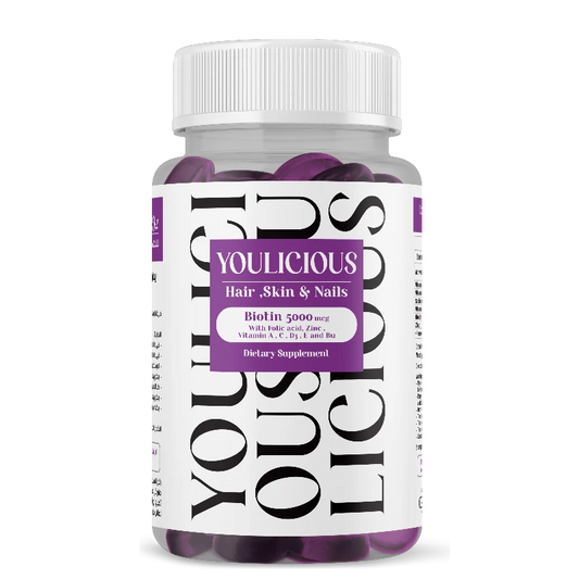 Youlicious Gummies for hair, skin, and nails health with biotin and collagen