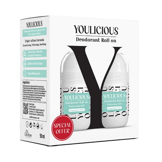 Youlicious Deodorant Roll-on promo ( fragrance free 2 pcs) - Youlicious