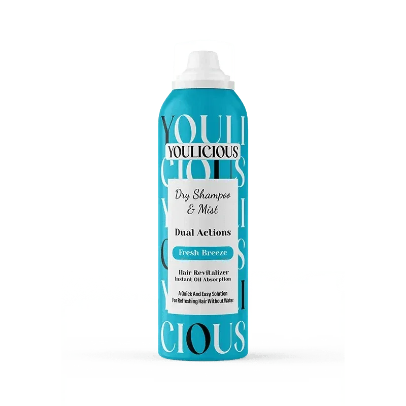 YOULICIOUS DRY SHAMPOO & MIST FRESH BREEZE - Cosmoshop