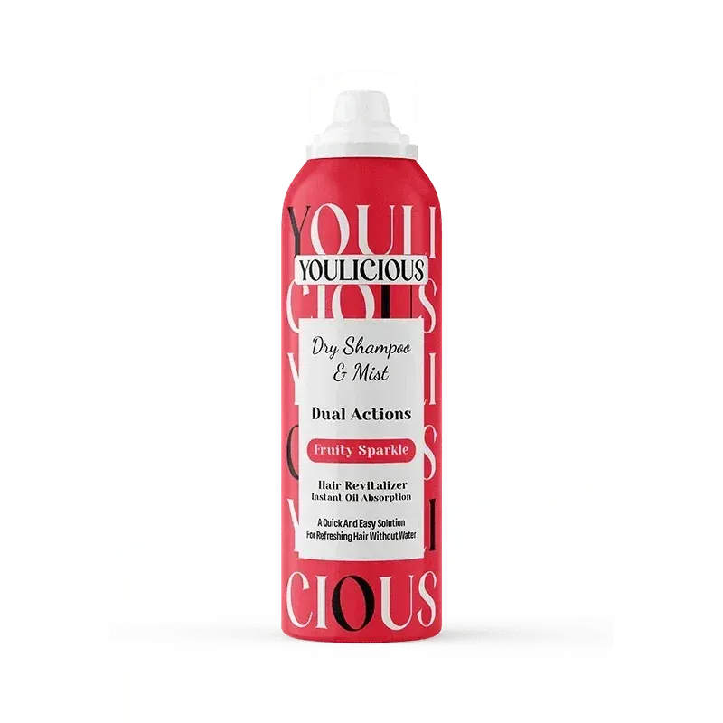 Youlicious Dry Shampoo Mist Fruity Sparkle | Oil-Free Refresh - Youlicious