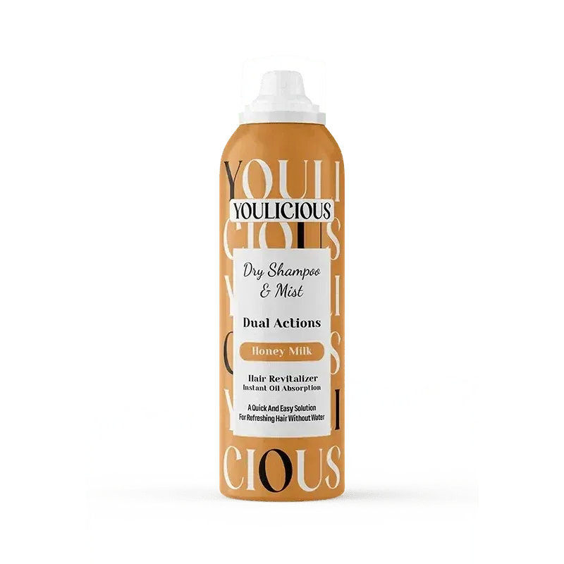 Youlicious Dry Shampoo Mist Honey Milk | Refresh & Volume - Youlicious