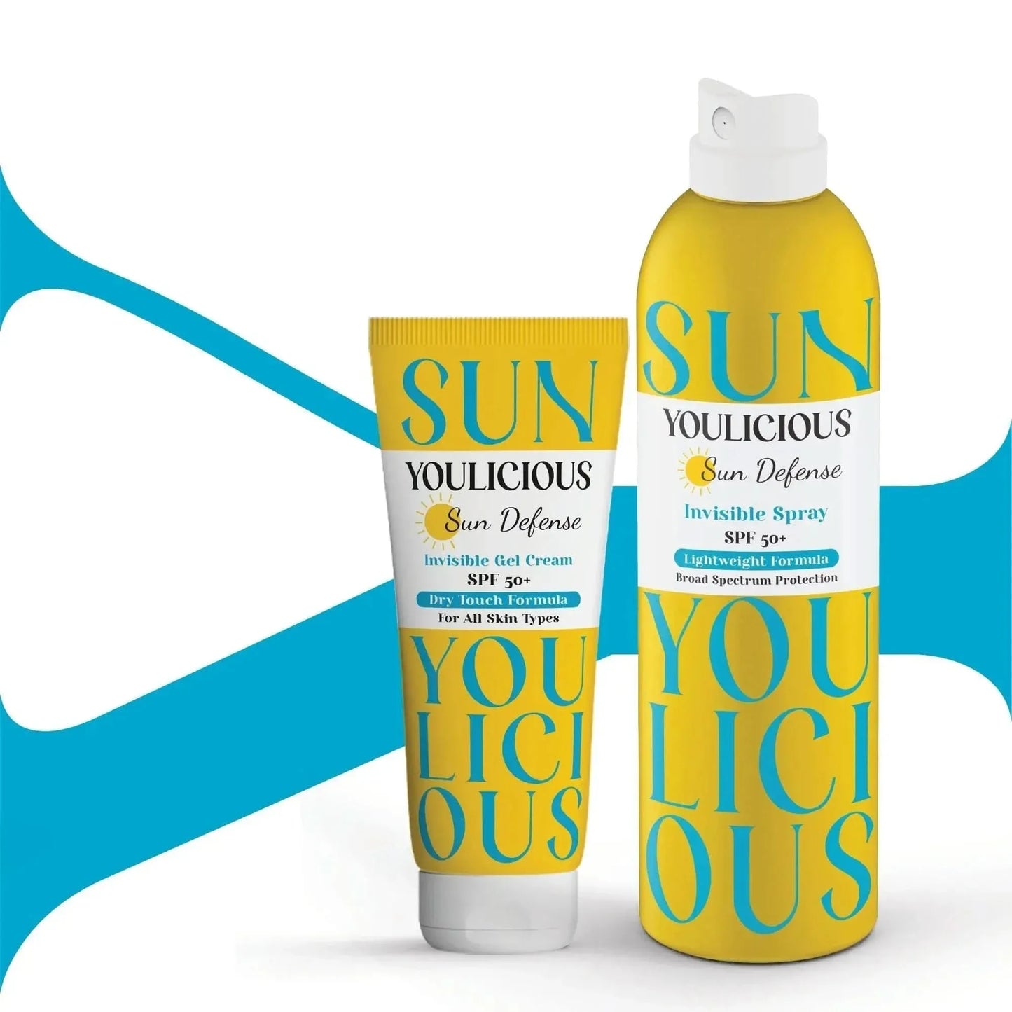 Youlicious Sun Defense Invisible gel cream + spray promo - Youlicious