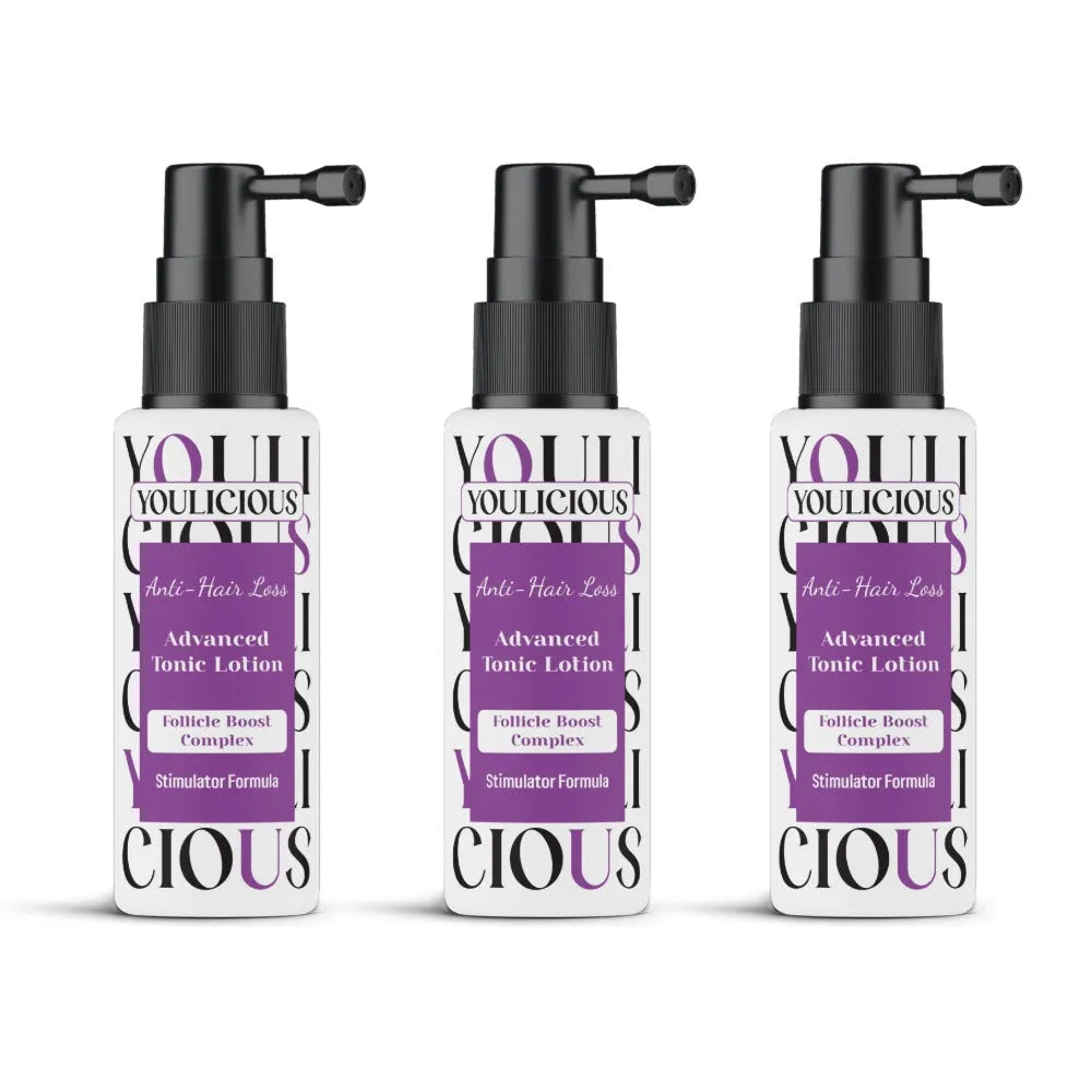 Youlicious Total Routine for Hair Loss kit with treatment products