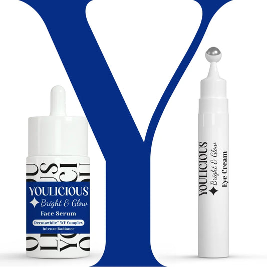 Youlicious Bright&Glow Face Serum + Eye Cream - Youlicious