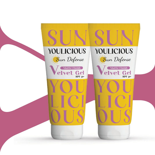 Youlicious Sun Defense Velvet Gel SPF50+ (1+1 Promo) - Youlicious