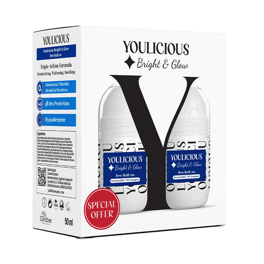 Youlicious Bright & Glow Deo Roll on promo (2 pcs) - Youlicious