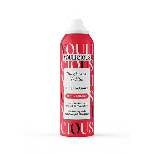 Youlicious Dry Shampoo Mist Fruity Sparkle | Oil-Free Refresh - Youlicious 