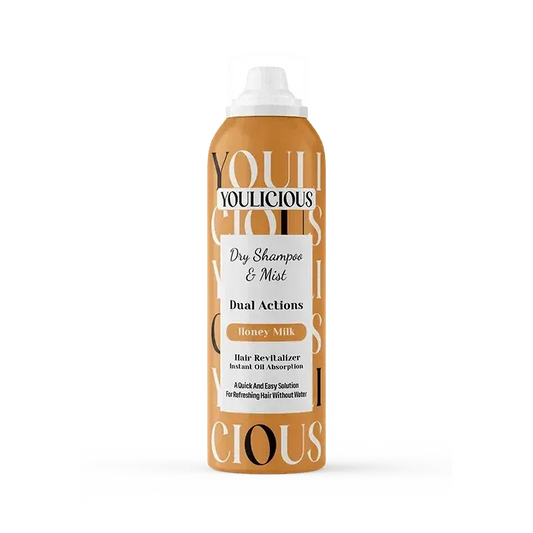 Youlicious Dry Shampoo Mist Honey Milk | Refresh & Volume - Youlicious