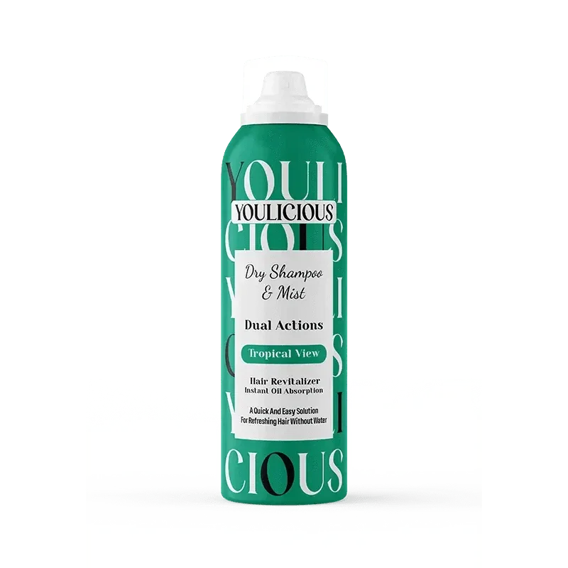 YOULICIOUS DRY SHAMPOO &MIST  TROPICAL VIEW - Cosmoshop